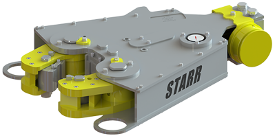 7” BACKUP ASSSEMBLY, 45k FT-LBS, WEDGE STYLE, 12IN² COMP. LOADCELL MOUNT KIT image Starr Power Tongs 